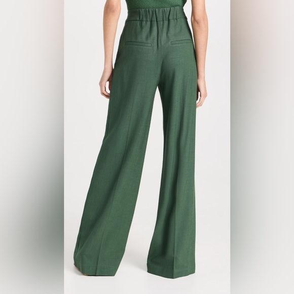 VERONICA BEARD $498 Marbeau Pant in Forest Sz 14 - Picture 2 of 6